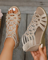 Arianne | Moderne orthopädische Sandale für Damen in Beige