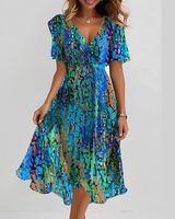 Miya - Damenkleid - ideal für heiße Tage in Blau