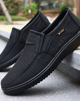 Chingiz - Atmungsaktiver Rutschfester Schuh Aus Mesh in Schwarz