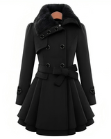 Premium Winterjacke für Damen in Schwarz