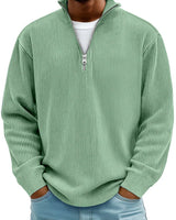 Mazur | Stilvoller, lässiger Pullover in grün