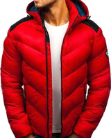 CAN - Elegante und Trendige Winterjacke in Rot