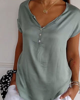 Juliette | Komfortables Sommer-T-Shirt in Grün