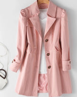 ARIANA | ELEGANTER UND LÄSSIGER WINDBREAKER in Pink