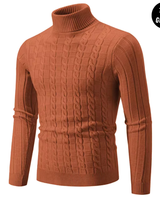 Eleganter Herbstpullover für herren - KENDRICK in Braun