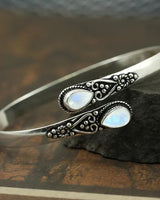 Rovik – Vintage-Armband Aus Silber in Blau