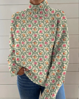 Isla | Frauen Wunderschöne Blumen Kunstdrucke in Geblumte