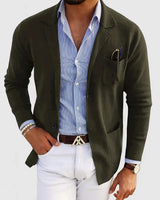 Olivier - Komfortabler Blazer in Dunkelgrün
