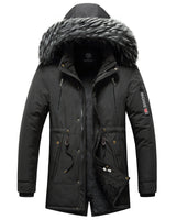 Herren Steppjacke mit Thermoeffekt - Darsen in Schwarz