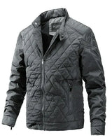 Mario - Herren-Winterjacke in Grau