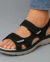 Lisa | Orthopädische Komfortsandalen in Schwarz
