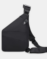 Liv | Sichere Schultertasche aus Nylon in Schwarz