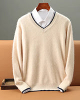 Harvey - Ultraweicher Pullover für Wärme und Stil. in Beige