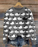 Marta - Schicker Pullover in Grau