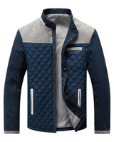 Chips – Steppjacke MIT Kontrastierenden Schultern in Grau