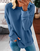 Annalee – Bequemer Pullover in Blau