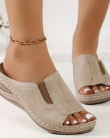 Quinn | Fußgewölbestütze Leicht Sandalen in Beige