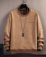 Niko - Eleganter Winterpullover für Männer in Braun