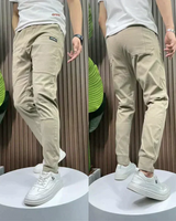 Leon | Premium Herren Cargo-Stretchhose in Beige