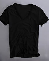 Brett – Bequemes, lässiges Herren-T-Shirt in Schwarz