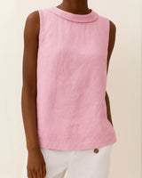 Maria - Stilvolles Damen Tanktop in Rosa