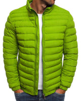Kuldam – Stilvolle Pufferjacke Mit Reißverschluss in Grün