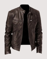 Patrick | Lederjacke für Herren in Braun