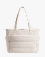 Shelly | Stilvoller Puff-Rucksack in Beige