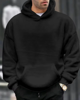 LYON – Der flauschige Unisex-Hoodie für den Herbst in Schwarz