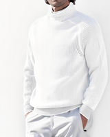 Jarrett - Pullover mit Kragen in Weiß
