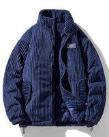 Freddy™ - Klassische Cordjacke für zeitlose Eleganz in Marineblau