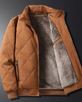 Rowann Fleece-Steppjacke – Komfort und warmjacke in Braun