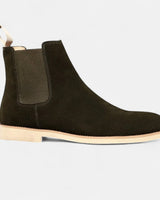 Brendo™ | Chelsea-Stiefel für Herren aus hochwertigem Wildleder in Grün