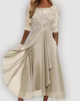 Doretta - Anmutiges Abendkleid in Weiß