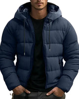Theon | Warm Winterjacke für Männer in Marineblau