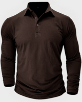 Loreno™ | Polo aus hochwertiger Baumwolle, frisch und bequem in Braun