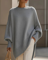 Ayesatu - Oversize Pullover MitLockerer Passform in Grau