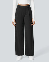 Valena | Bequeme, figurschmeichelnde Hose in Schwarz