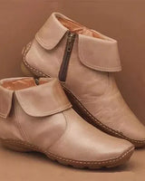 Maya | Gepolstert Rutschfest Stiefeletten in Beige
