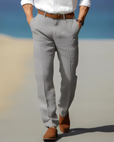 Kyle - Bequeme Herren-Knöchelhose in Grau