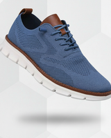 Vihanga - Schuhe Aus Mesh Strick in Blau