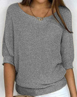 Kelora - Leichter Pullover mit weichem Griff in Grau