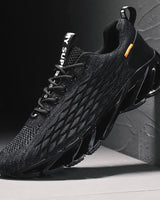 Elias | Aktive Dragonskin-Sneakers in Schwarz