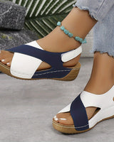 Nigella | Ultra bequeme Sandale in Blau