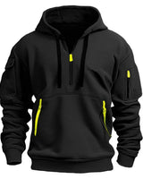 Stilvoller Hoodie 1+1 Gratis in Schwarz