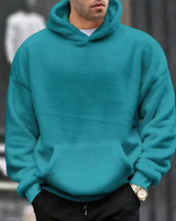 LYON – Der flauschige Unisex-Hoodie für den Herbst in Wasserblau