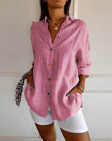 Shanelle - Stilvolle Sommerbluse für Damen in Rosa