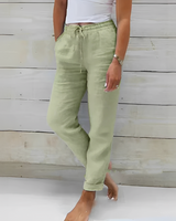 Marcy - Schicke Sommerhose für Damen in Grün