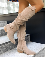 Jossy - Trendige Damenstiefel in Beige