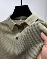 Cavallo - Luxus-Poloshirt für Männer in Khaki